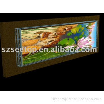 1,250 Nits LED Display with 8mm Pitch and Cabinet Weight of Less than 45kg/Unit